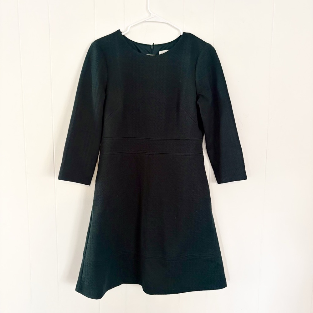 Eliza J Emerald Dress Woman’s 10 Textured Dinner Party Fit & Flare Chic